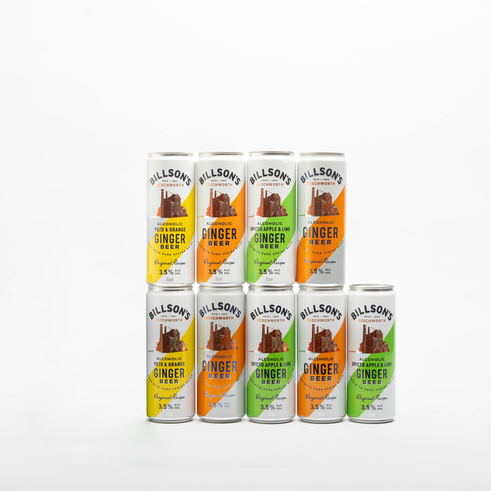 Mixed Ginger Beer 10 Pack
