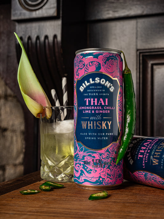 Whisky with Thai Lemongrass, Chilli Lime & Ginger