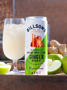Ginger Beer with Spiced Apple & Lime