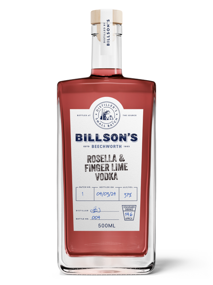 Rosella & Finger Lime Vodka