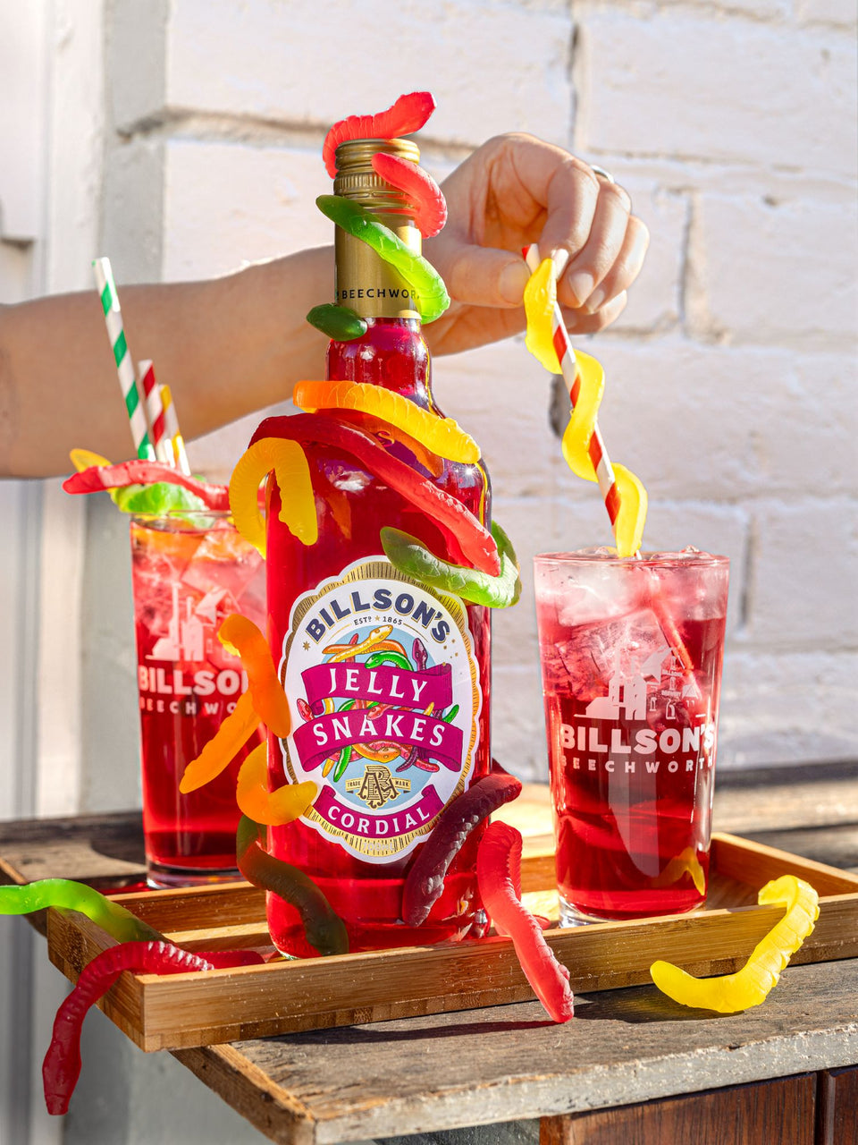 Jelly Snakes Cordial