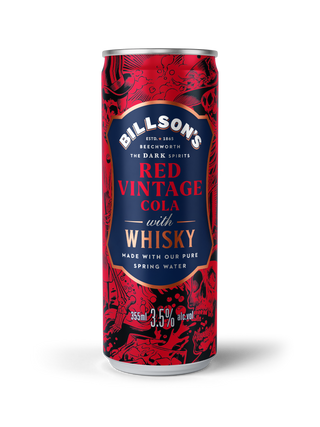 Whisky with Red Vintage Cola