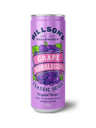 Grape Bubblegum Classic Soda