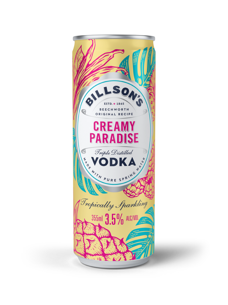 Vodka with Creamy Paradise