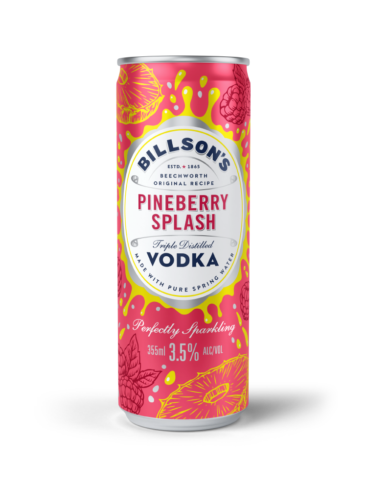 Vodka with Pineberry Splash