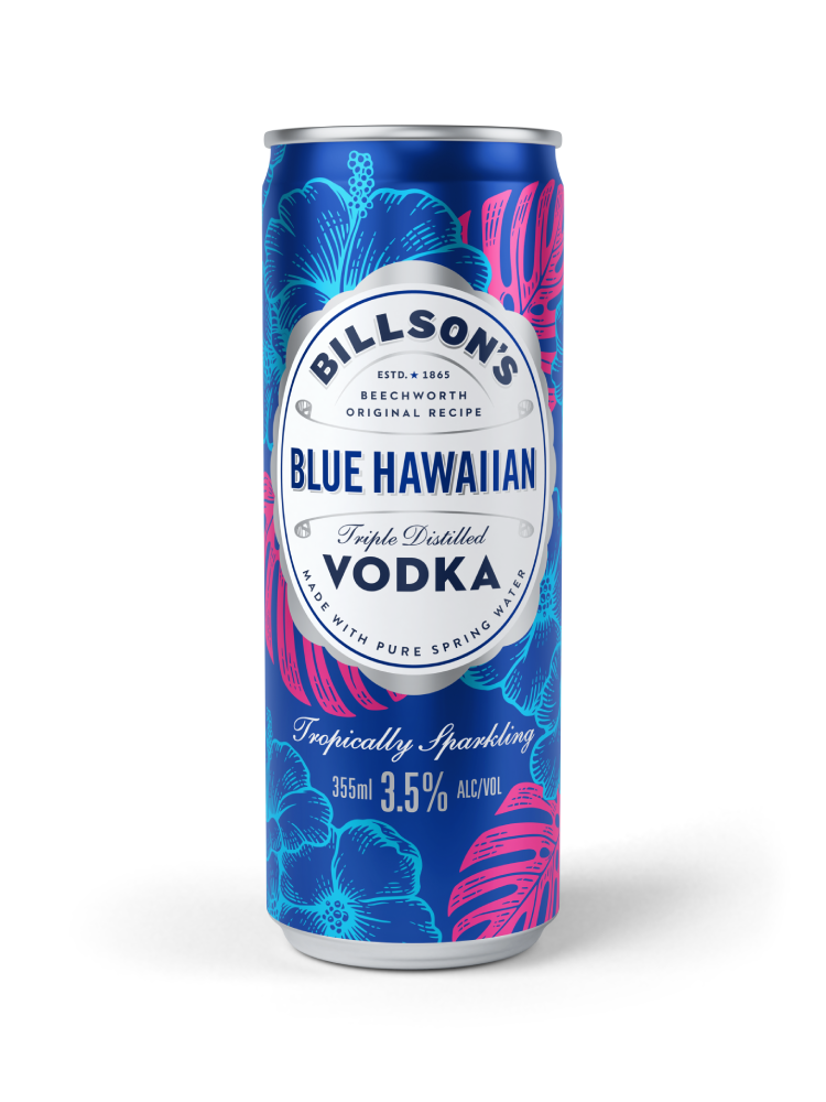 Vodka with Blue Hawaiian – Billson's Beverages