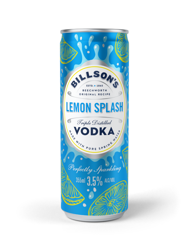 Vodka with Lemon Splash