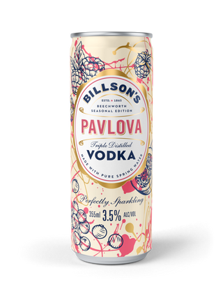 Billson's Vodka With Pavlova