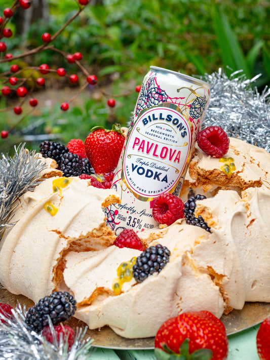 Billson's Vodka With Pavlova