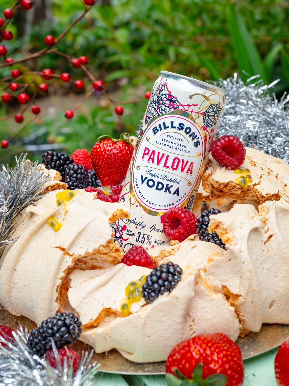 Vodka with Pavlova