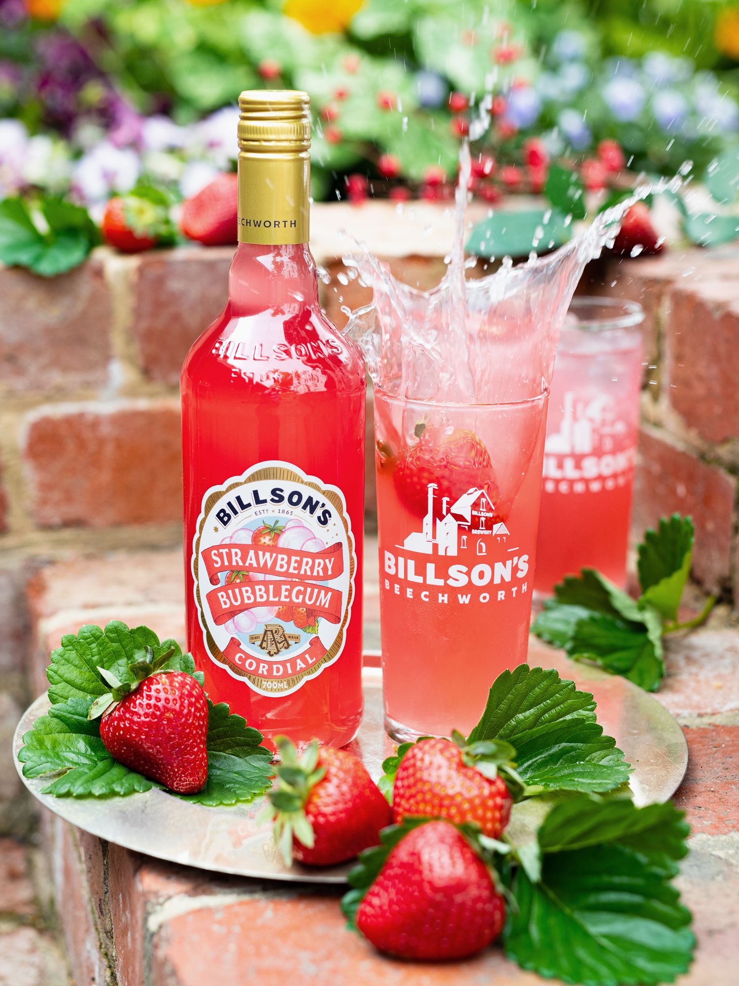 Billson's Strawberry Bubblegum Cordial