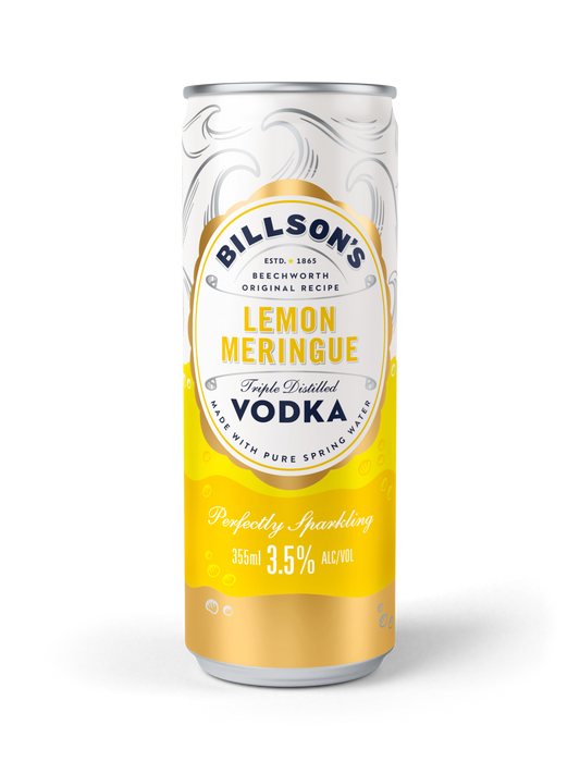 Billson's Vodka with Lemon Meringue Can