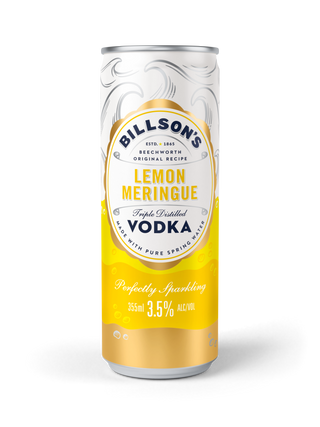 Billson's Vodka with Lemon Meringue Can